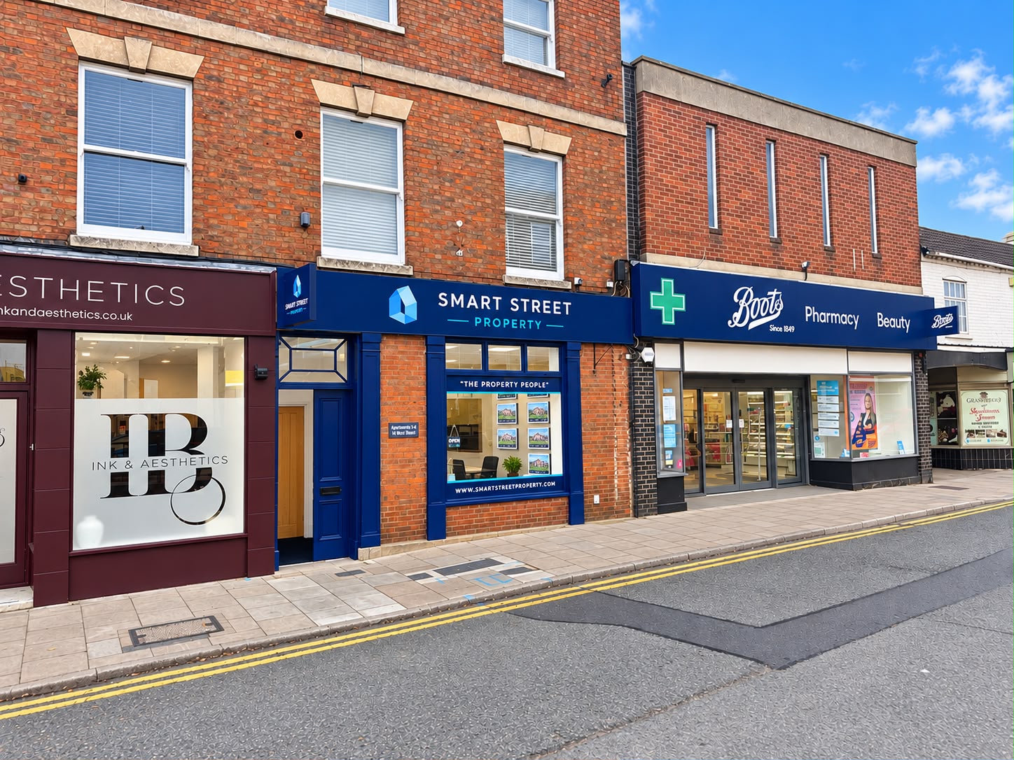 Smart Street Property office on West Street, Bourne